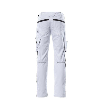 Pantalón MASCOT® Mannheim, blanco/antracita oscuro