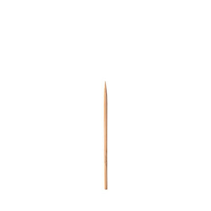 A PAPSTAR finger food picker "pure" (6.8 cm, pointed on one side), ideal for catering events, stands upright against a plain white background. Available in a pack of 1000 from PAPSTAR GmbH.