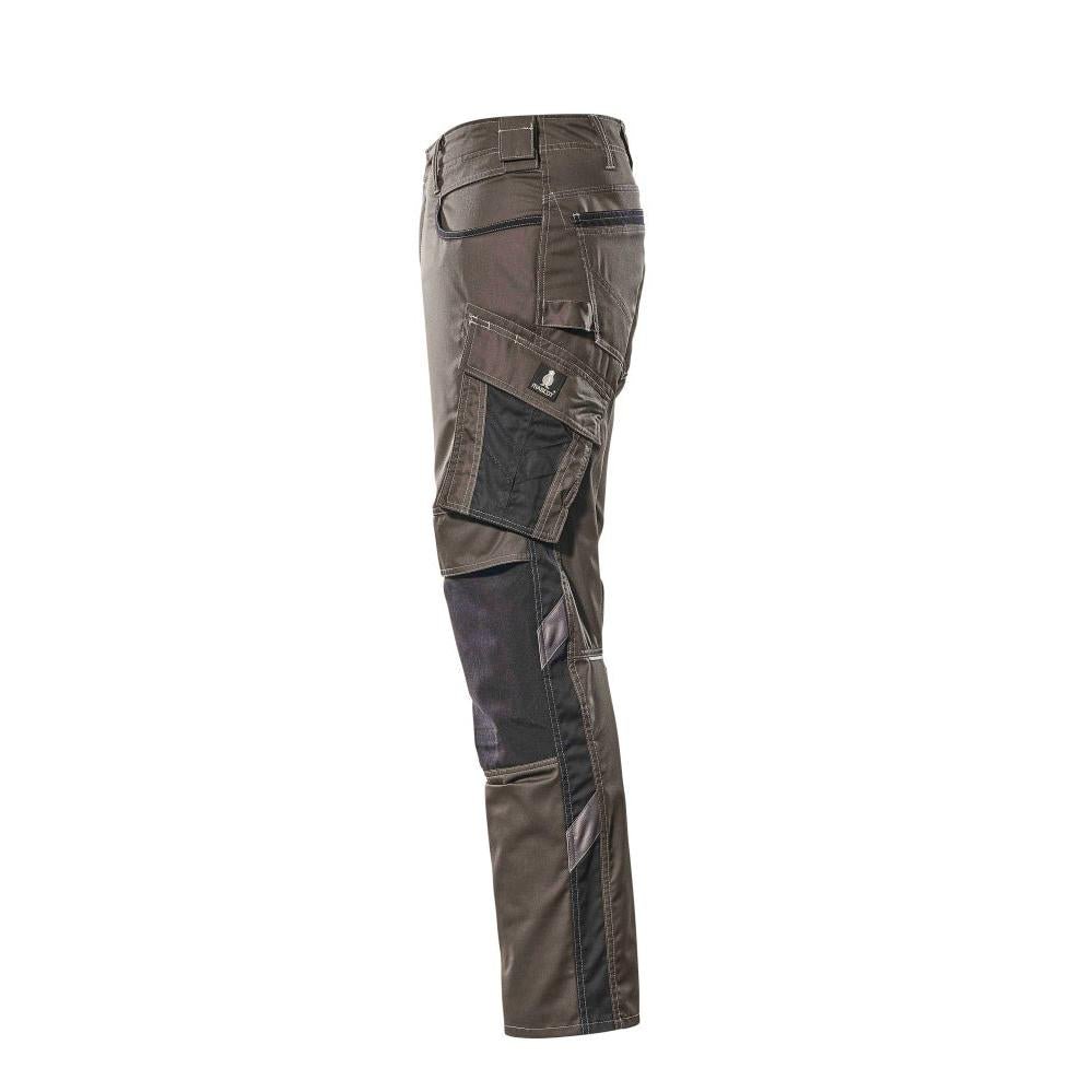 MASCOT® Lemberg trousers, dark anthracite/black