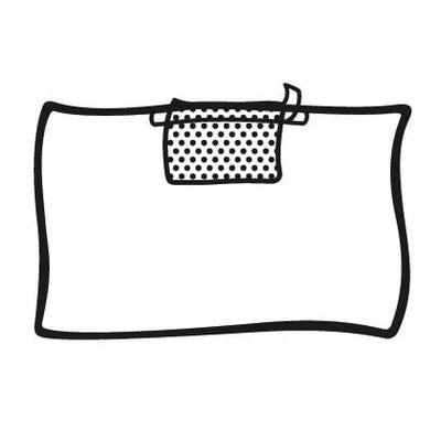 Foliodrape Protect paño autoadhesivo 90x100 | Paquete (25 piezas)