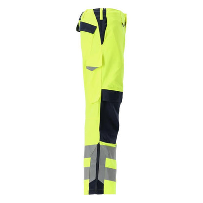 MASCOT® Arbon trousers Multisafe, hi-vis yellow/black-blue