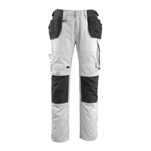 MASCOT® Bremen craftsman trousers, white/dark anthracite