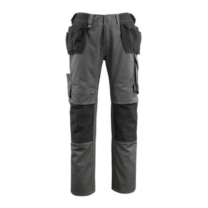 MASCOT® Bremen craftsman trousers, dark anthracite/black