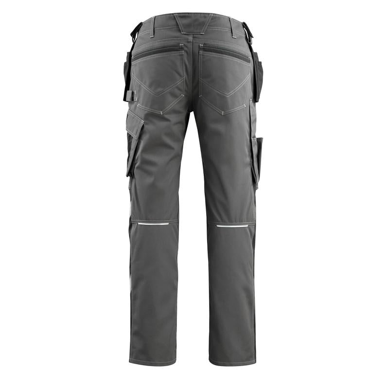 MASCOT® Bremen craftsman trousers, dark anthracite/black