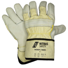 NITRAS HADES, cut protection gloves, natural color / gray
