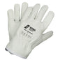NITRAS DRIVER WINTER, guantes de piel de vacuno, gris