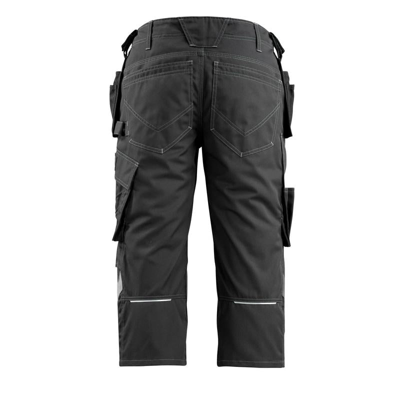 Pantalón tres cuartos de estilo artesano MASCOT® Lindau, negro