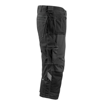 Pantalón tres cuartos de estilo artesano MASCOT® Lindau, negro