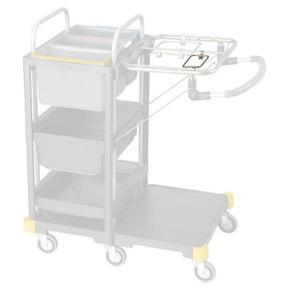 Marco de soporte VERMOP 1X20 L para una unidad, 25 x 8 x 3 cm