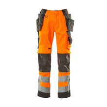 Pantalón artesano MASCOT® Wigan, naranja de alta visibilidad/antracita oscuro