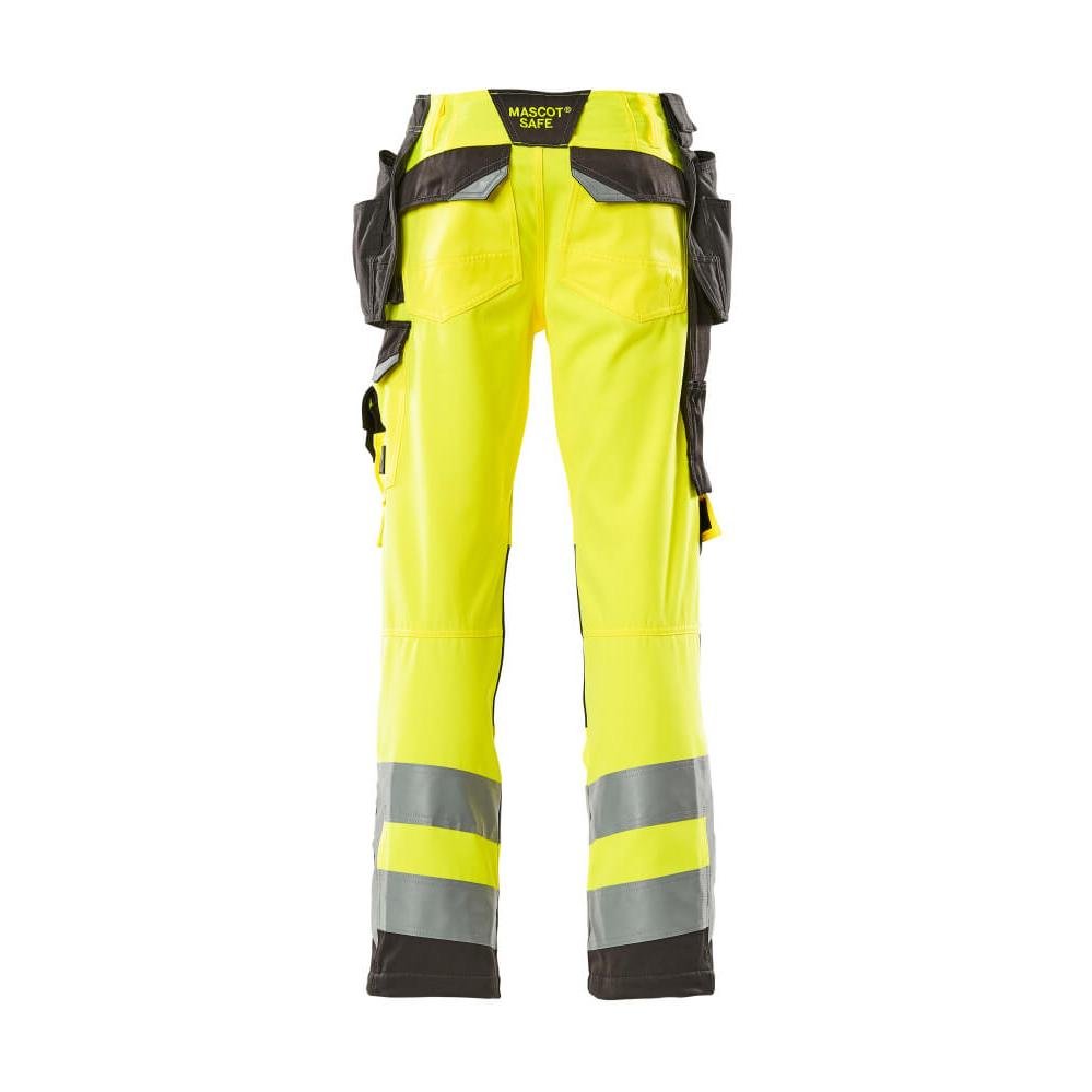 MASCOT® Wigan craftsman trousers, hi-vis yellow/dark anthracite