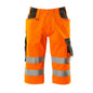 MASCOT® Luton pantalones de tres cuartos, naranja de alta visibilidad/antracita oscuro