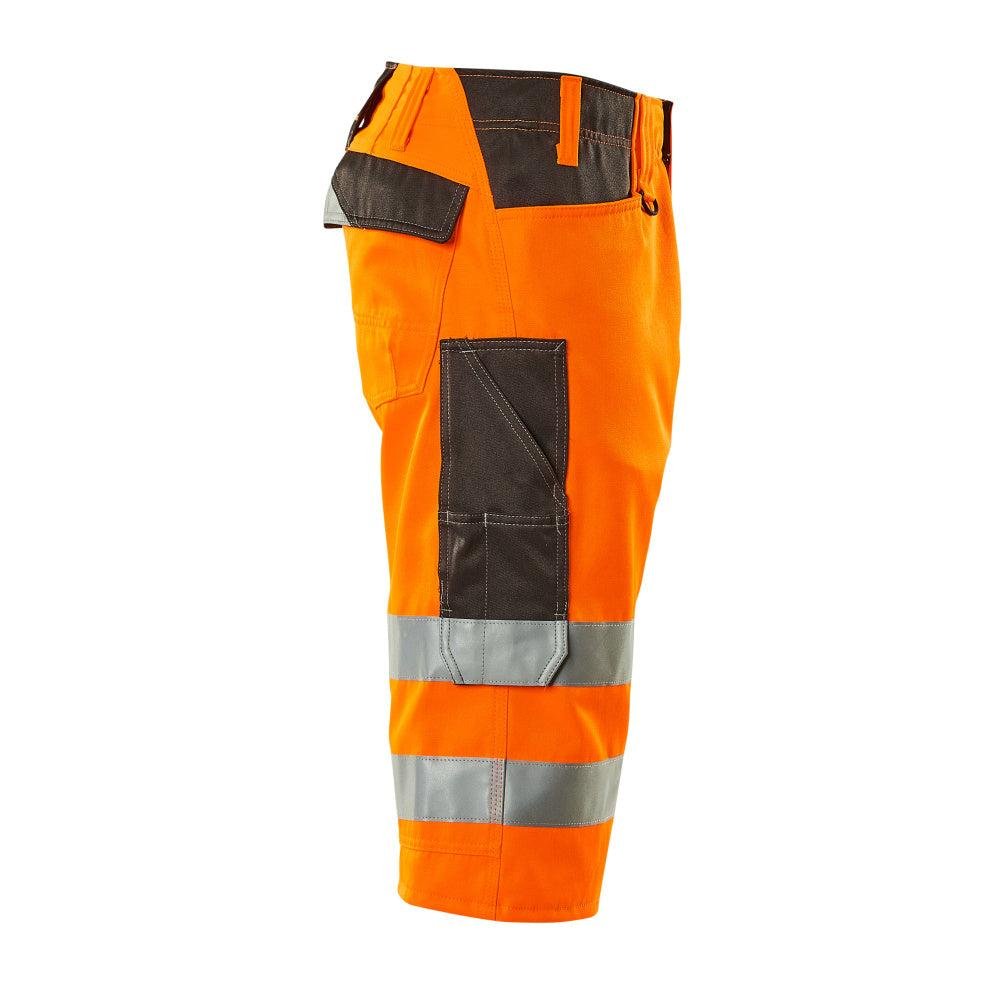 MASCOT® Luton pantalones de tres cuartos, naranja de alta visibilidad/antracita oscuro