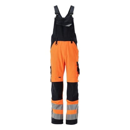 Peto MASCOT® Newcastle, naranja de alta visibilidad/negro-azul