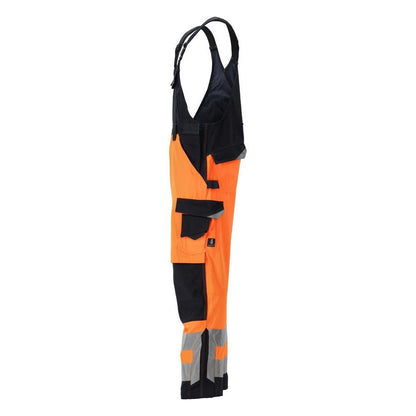 Peto MASCOT® Newcastle, naranja de alta visibilidad/negro-azul