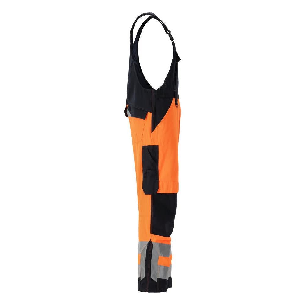 Peto MASCOT® Newcastle, naranja de alta visibilidad/negro-azul