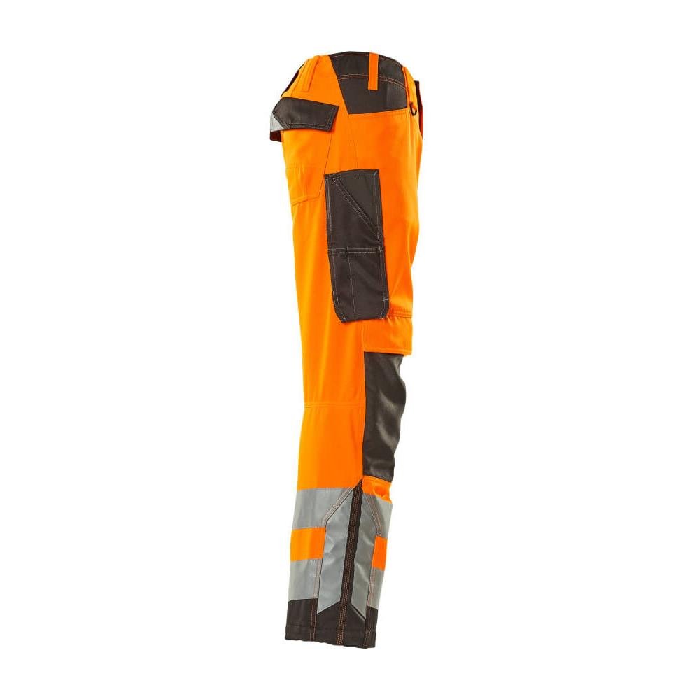 MASCOT® Kendal trousers, hi-vis orange/dark anthracite