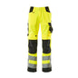 MASCOT® Kendal trousers, hi-vis yellow/black