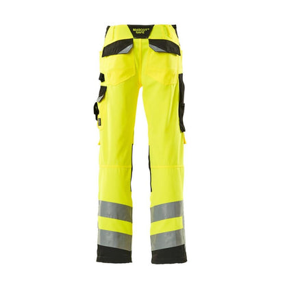 MASCOT® Kendal trousers, hi-vis yellow/black