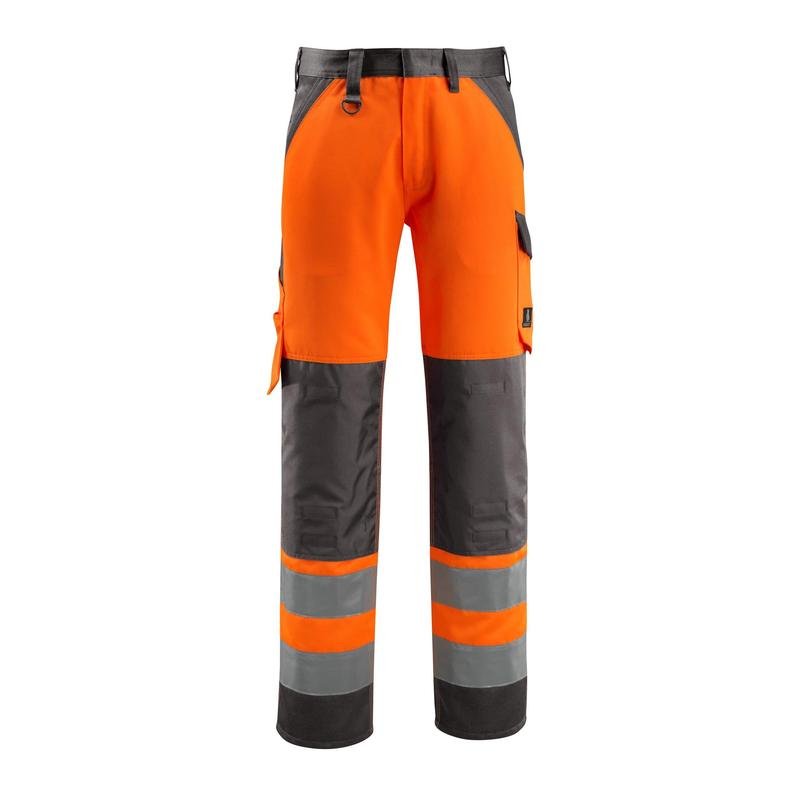 Pantalones MASCOT® Maitland, naranja de alta visibilidad/antracita oscuro