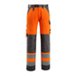 Pantalones MASCOT® Maitland, naranja de alta visibilidad/antracita oscuro