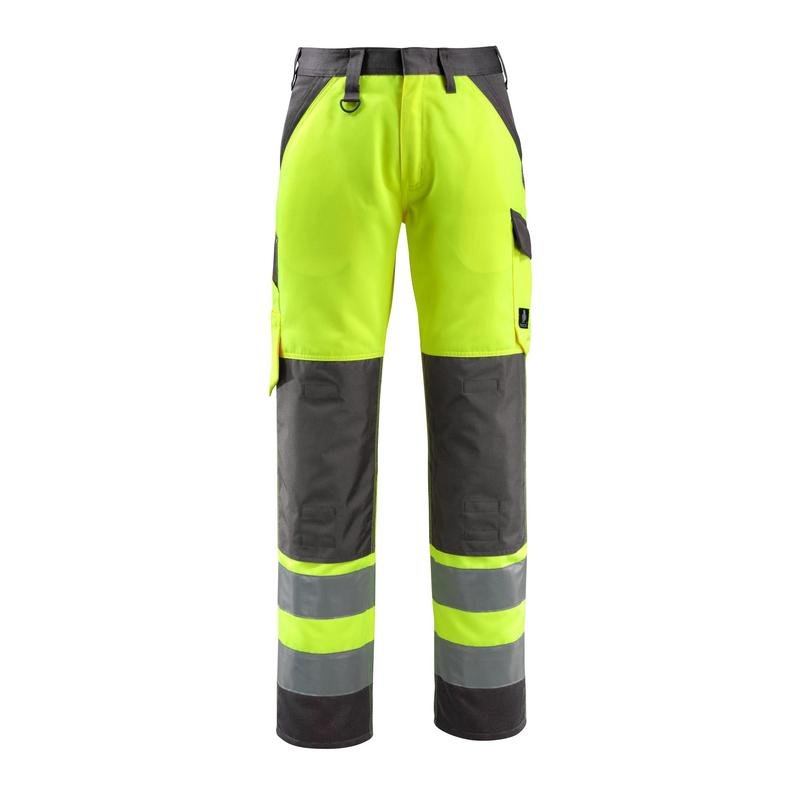 Pantalones MASCOT® Maitland, amarillo de alta visibilidad/antracita oscuro