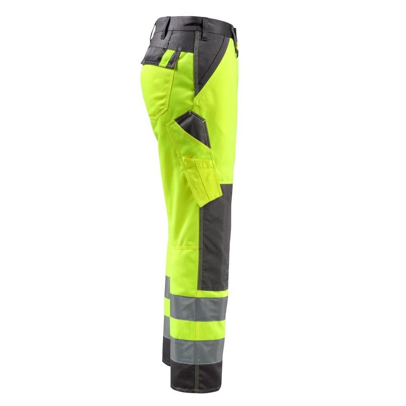Pantalones MASCOT® Maitland, amarillo de alta visibilidad/antracita oscuro