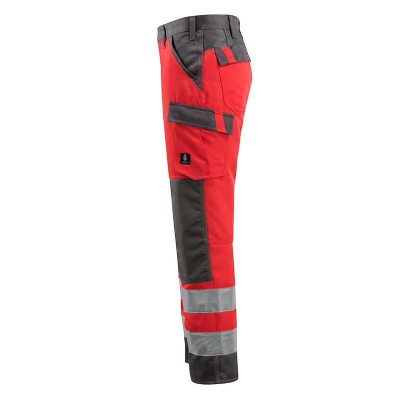 MASCOT® Maitland trousers, hi-vis red/dark anthracite