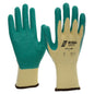 NITRAS GRIP, latex gloves, yellow / green