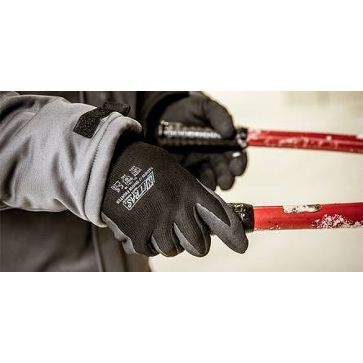 NITRAS SNOW FIGHTER, guantes de invierno, negro