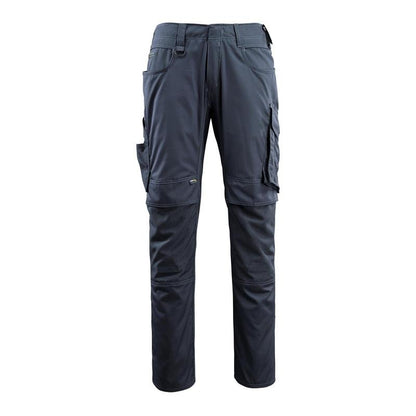 Pantalón MASCOT® Lemberg talla 76C46, negro-azul | Paquete (1 pieza)