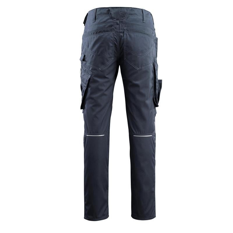 Pantalón MASCOT® Lemberg talla 76C46, negro-azul | Paquete (1 pieza)