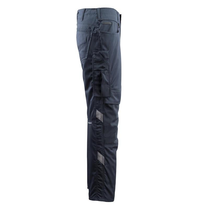 Pantalón MASCOT® Lemberg talla 76C46, negro-azul | Paquete (1 pieza)