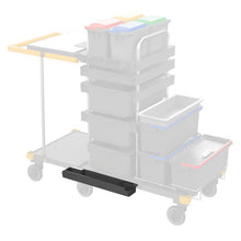 VERMOP moppestøtte inkludert holder, antrasitt, 52 x 12 x 6 cm