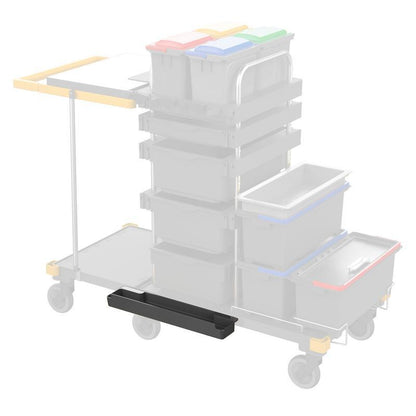 VERMOP soporte para fregona con soporte, antracita, 52 x 12 x 6 cm