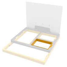 VERMOP sammenleggbar ramme 1x40L, 24 x 16 x 3 cm