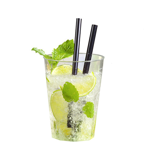 Starpak 20 glass for Caipirinha laget av klart PS-materiale (0,3 l, Ø 8 cm, 11 cm høy) er ideelle for fester og arrangementer – perfekt for knust is, lime og mynte. Settet inneholder 20 stablebare glass i krympefolie.