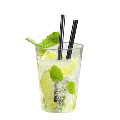 Starpak 20 glass for Caipirinha laget av klart PS-materiale (0,3 l, Ø 8 cm, 11 cm høy) er ideelle for fester og arrangementer – perfekt for knust is, lime og mynte. Settet inneholder 20 stablebare glass i krympefolie.