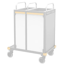 VERMOP side wall Platinum White, 714 x 497 x 3 cm