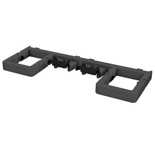 VERMOP dobbelthåndtak med håndtaksholder, 53 x 19 x 5 cm