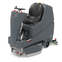 Fregadora-secadora de operador sentado Numatic TRL720/200T incl. cargador y cepillos TenTec rojo | Paquete (1 pieza)