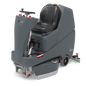 Numatic ride-on scrubber dryer TRL720/300T incl. charger and TenTec brushes red | Pack (1 piece)