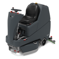 Numatic ride-on scrubber dryer TVL850/300T incl. charger and TenTec brushes red | Pack (1 piece)