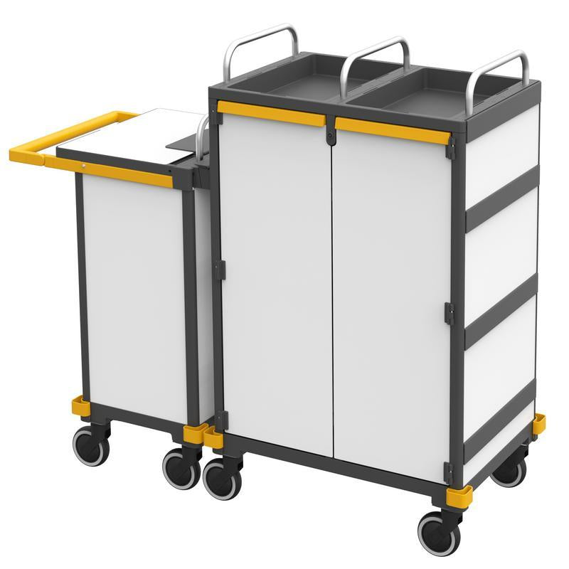 VERMOP Equipe H1 avtakbar, Platinum White, 130 x 56 x 136 cm