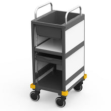 VERMOP Equipe minibar pequeño relanzamiento amarillo, 46 ​​x 56 x 112 cm