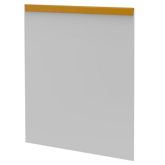 VERMOP Panel trasero H+ Caja de herramientas Blanco platino, 738 x 48 cm