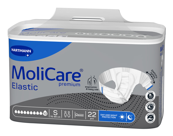 Hartmann Molicare® Premium Elastic, 10 dråper - Størrelse S -xl