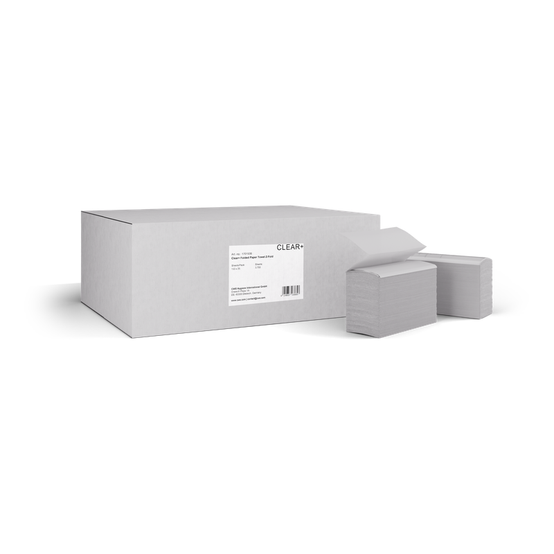 Clear+ Gefaltetes Papier Z-Faltung