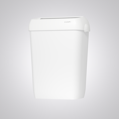 Clear+ Abfallbehälter 23l weiß