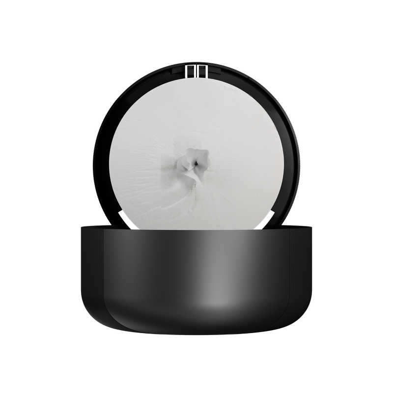 CLEAR+ EcoBlack Centerfeed Toilettenpapierspender